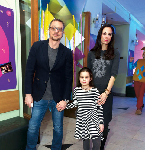 Алексей Макаров, Виктория Богатырева и их дочь Варвара