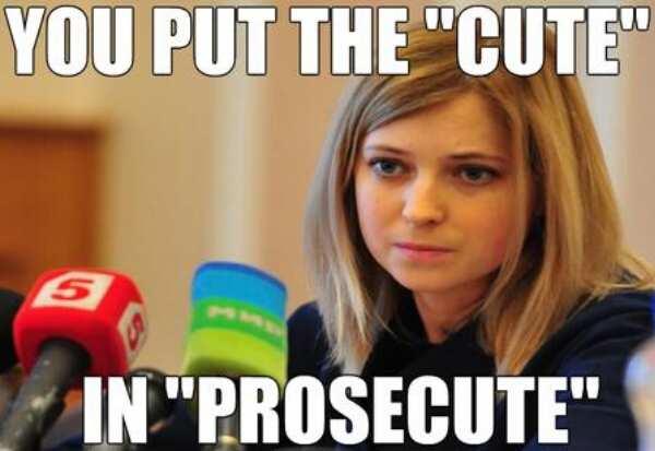 Natalia Poklonskaya meme