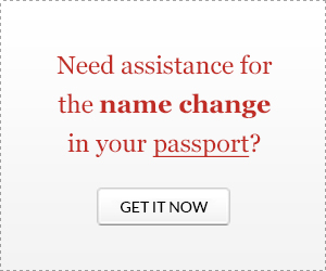 Change the name in your passport