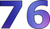76 — изображение числа семьдесят шесть (картинка 2)