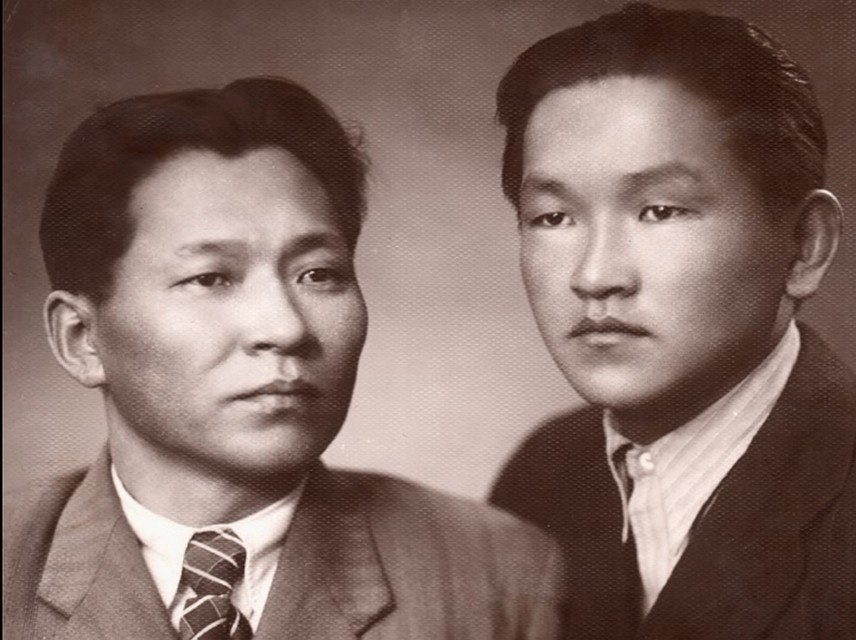 Братья Кужугет Сереевич и Калин-оол Сереевич. Фото из семейного архива 