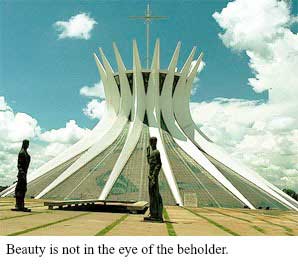 Beauty is not in the eye of the beholder