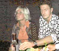 НАТАША И АЛЕКСАНДР: на вечеринке в клубе «Миллиардер» выглядели озабоченными