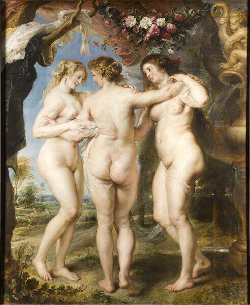 Питер Пауль Рубенс, «Три Грации», 1634 г.