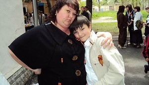 Ольга Картункова с сыном