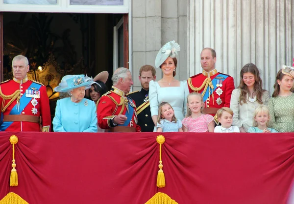 Queen Elizabeth London June 2018 Meghan Markle Prince Harry Prince Stock Picture