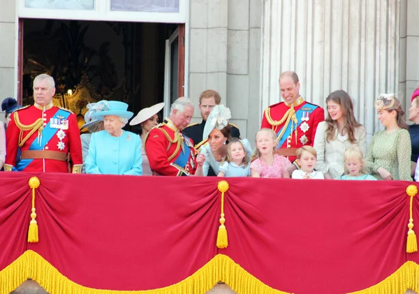 Queen Elizabeth London June 2018 Meghan Markle Prince Harry Prince Stock Photo