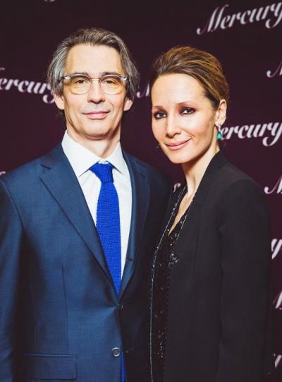 Дарья Златопольская с мужем