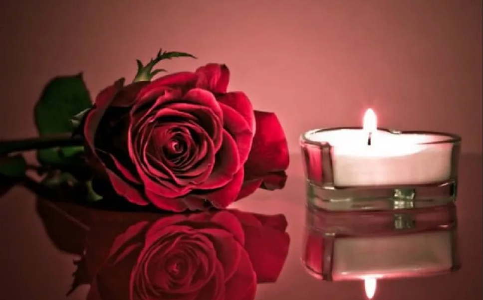 свеча и роза обряд на любовь