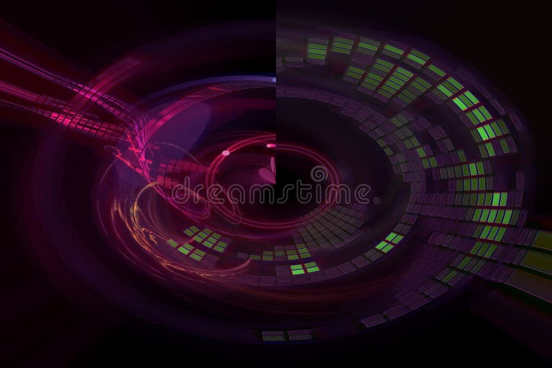 Abstract digital texture shape sparkle imagination graphic science cosmic dynamic explosion flame power beautiful. Abstract digital fractal fantasy design cosmic vector illustration