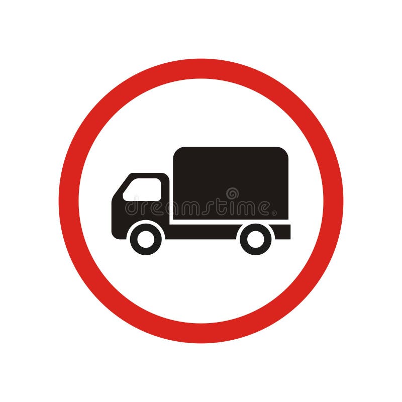 Truck traffic is prohibited s