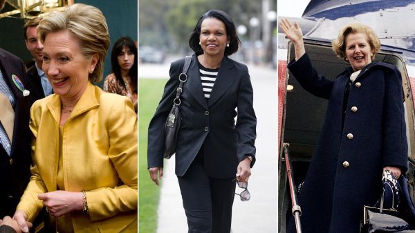 Хиллари Клинтон, Кондолиза Райс и Маргарет Тэтчер одеваются в стиле power dressing