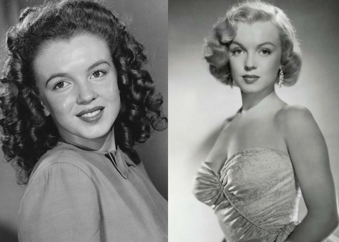 Известная актриса XX века красавица Мэрилин Монро до и после пластики носа фото