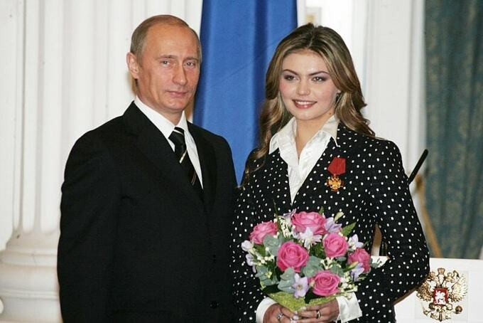 Алина Кабаева и Владимир Путин фото
