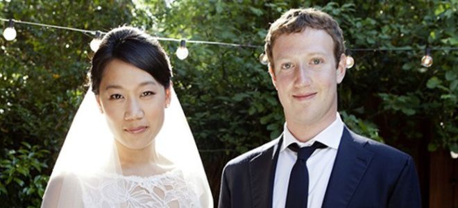 Марк Цукерберг и его жена