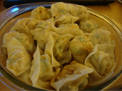 The dumplings I made