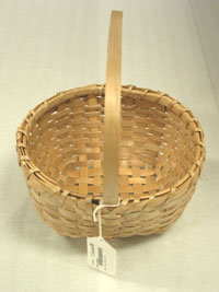 Tag attached to basket.