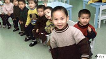 China Sozialsystem Waisenkinder