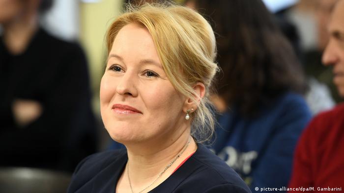 SPD Minister Franziska Giffey (picture-alliance/dpa/M. Gambarini)