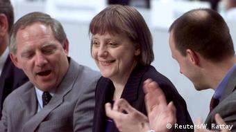 Ангела Меркель после избрания председателем ХДС в 2000 году