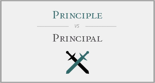 Principle vs. Principal
