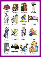 Verbs For Kindergarten Kids