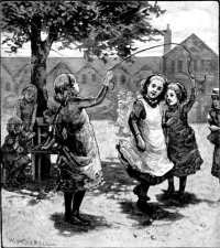 homeschooling and socialization - victorian children playing