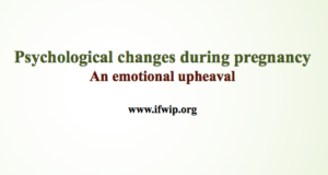 Psychological changes during pregnancy