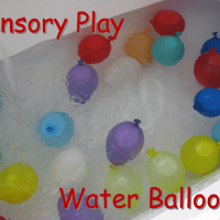 Water Balloons in the bath