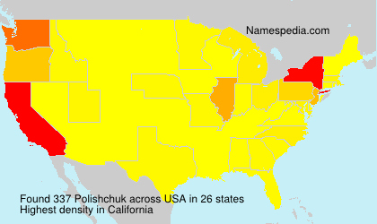 Surname Polishchuk in USA