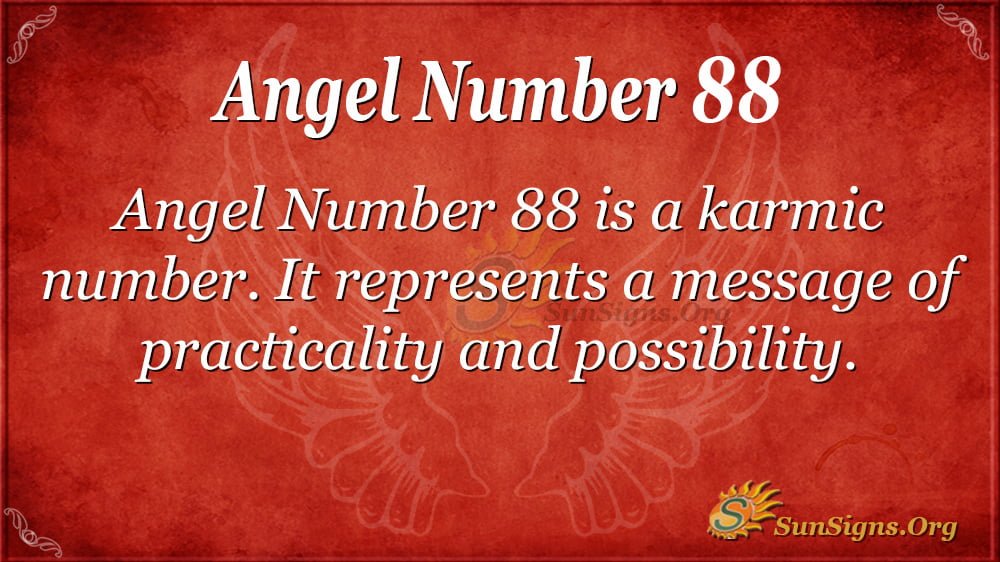 Angel Number 88