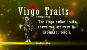 virgo personality Traits