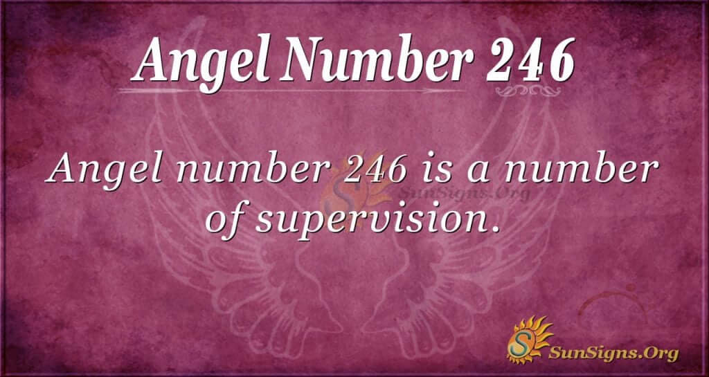angel number 246