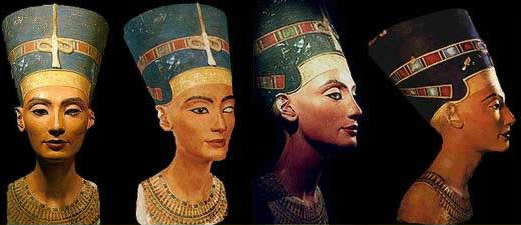 The Bust of Nefertiti, now in Berlin