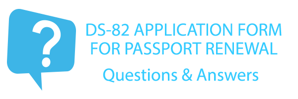 DS-82 Application for Passport Renewal Form